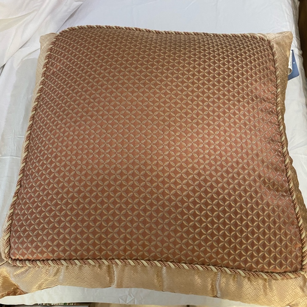 28” throw pillow NWT